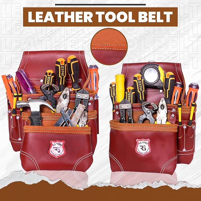 Leather Tool Pouches in the USA: A Staple for Professionals and DIY Enthusiasts