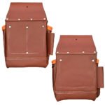 RG5 Brown 17 Pockets Combo Leather Tool Belt - Image 2