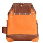 RG2 Brown 8 Pocket Leather Tool Utility Pouch - Image 2