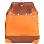 RG1 Brown 10 Pocket Leather Tool Pouch - Image 2