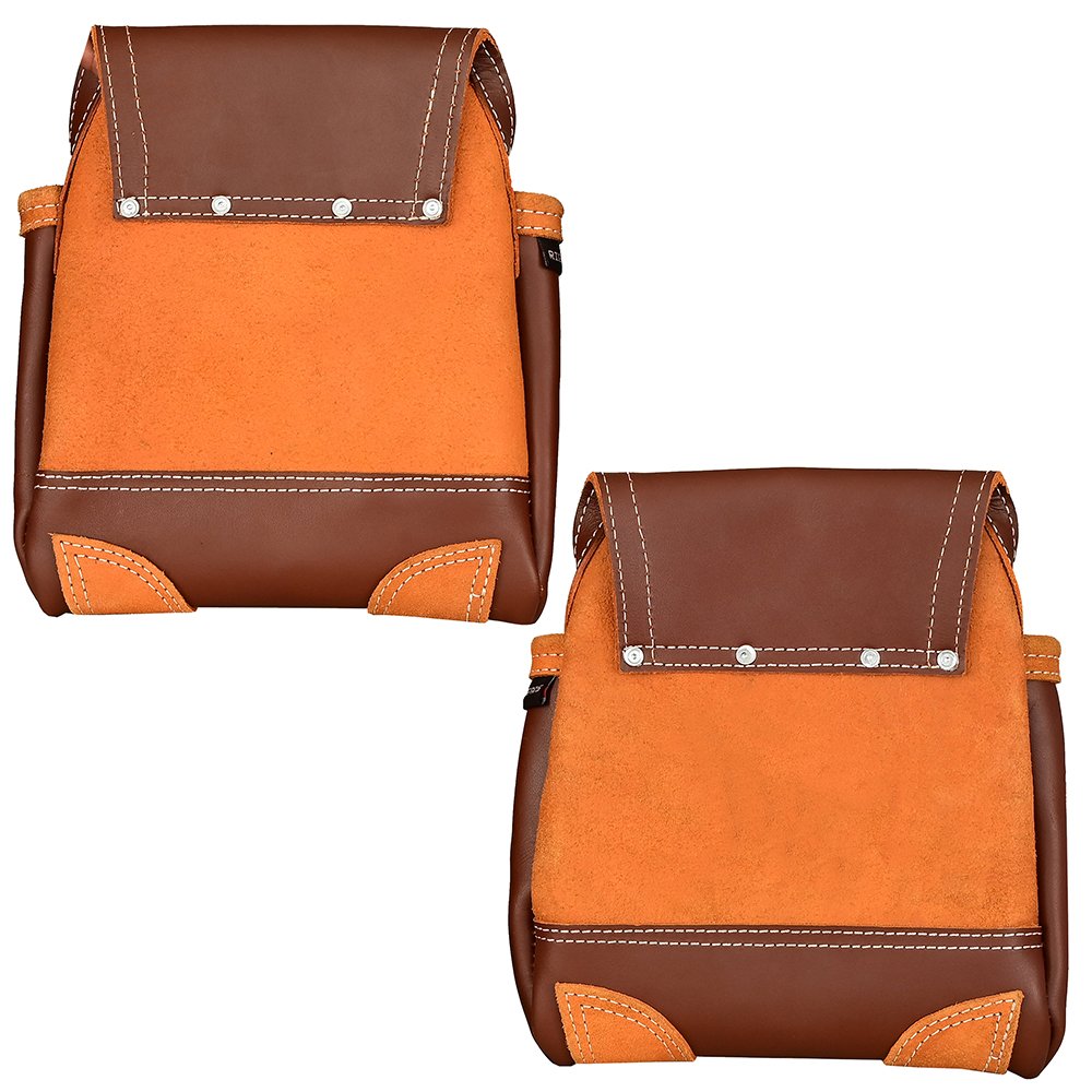 16 RG6 Brown 10 Pockets Leather Carpenter Tool Belt - Image 2